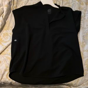 Black Figs top. Size medium